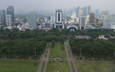 Ilustrasi kota dan isu kebijakan Indonesia
